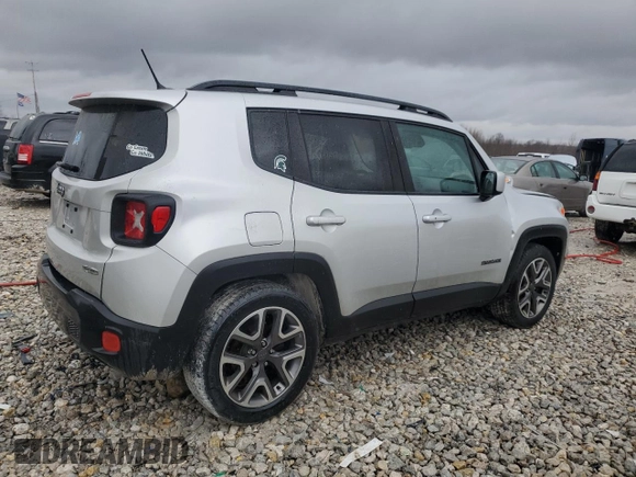 2017 Jeep Renegade Latitude with VIN ZACCJABB3HPF68585, listed as a Copart auction lot 47845205 with 136,476 mi miles and Clean Title. Bid and sale history available at carsss.com. Image 3.