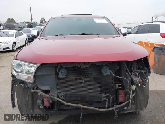 2013 Dodge Durango Citadel with VIN 1C4RDJEGXDC669937, listed as a IAAI auction lot 42105204 with 153,015 mi miles and . Bid and sale history available at DreamBid. Image 12.