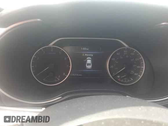 2017 Nissan Maxima SR с VIN 1N4AA6AP1HC381423, выставлен на аукционе Copart как лот 62792355 с пробегом 174 314 миль миль и Списание • Salvage title. История ставок и продаж доступна на DreamBid. Изображение 9.