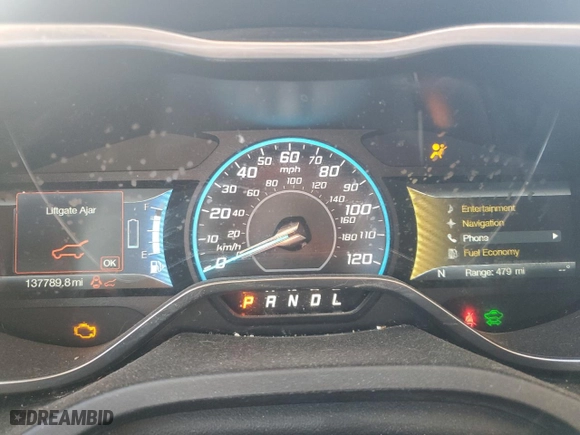 2018 Ford C-Max Hybrid Titanium with VIN 1FADP5DU4JL103855, listed as a Copart auction lot 86136544 with 137,789 mi miles and Non Repairable. Bid and sale history available at carsss.com. Image 9.