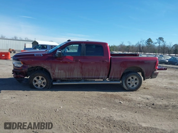 2024 Ram 2500 Big Horn with VIN 3C6UR5DJ2RG335705, listed as a IAAI auction lot 41400752 with 6,335 mi miles. Bid and sale history available at carsss.com. Image 14.