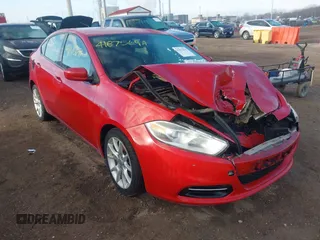 2013 Dodge Dart SXT with VIN 1C3CDFBA4DD257188, listed as a IAAI auction lot 41875694 with 170,143 mi miles and . Bid and sale history available at DreamBid. Image 1.