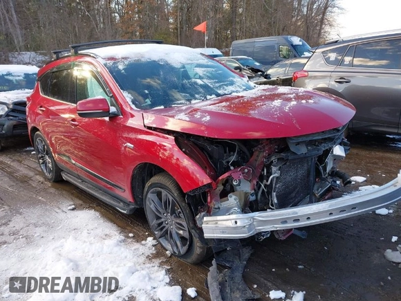 2021 Acura RDX w/A-Spec Package с VIN 5J8TC2H68ML045413, выставлен на аукционе IAAI как лот 41583817 с пробегом 61 422 миль миль и . История ставок и продаж доступна на DreamBid. Изображение 1.