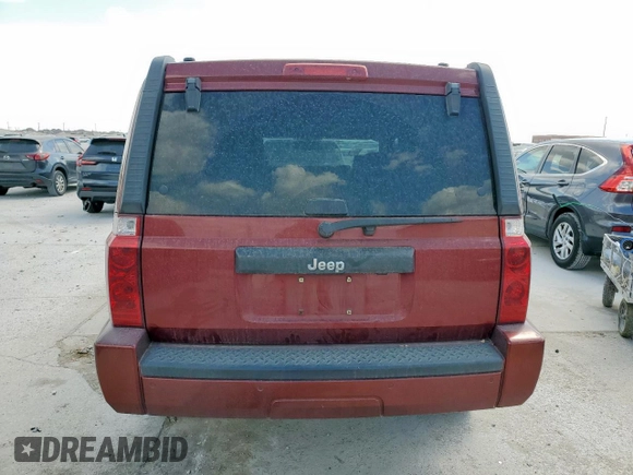 2006 Jeep Commander with VIN 1J8HH48N06C369122, listed as a Copart auction lot 50491065 with 123,692 mi miles and Clean Title. Bid and sale history available at carsss.com. Image 6.