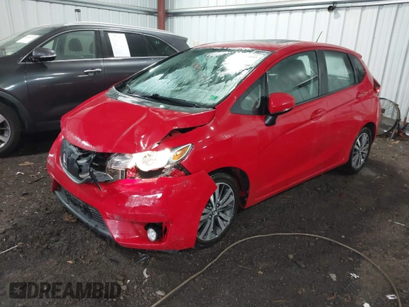 2015 Honda Fit EX-L with VIN 3HGGK5H83FM706452, listed as a IAAI auction lot 41841093 with Not Provided miles. Bid and sale history available at carsss.com. Image 17.