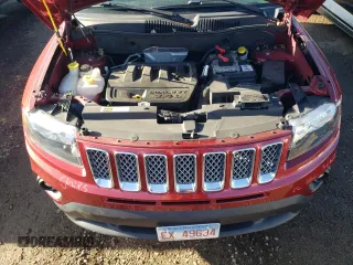 2015 Jeep Compass High Altitude Edition with VIN 1C4NJDEB6FD244760, listed as a Copart auction lot 82442104 with 90,720 mi miles and Salvage Title. Bid and sale history available at carsss.com. Image 11.