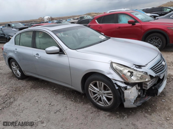 2012 Infiniti G25 Sedan Journey with VIN JN1DV6AP2CM701365, listed as a Copart auction lot 48452715 with 112,948 mi miles and Salvage Title. Bid and sale history available at carsss.com. Image 4.