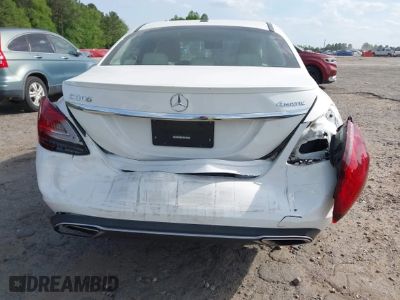 2019 Mercedes-Benz C 300 with VIN 55SWF8EB8KU293103, listed as a IAAI auction lot 41946778 with 47,993 mi miles and . Bid and sale history available at carsss.com. Image 16.