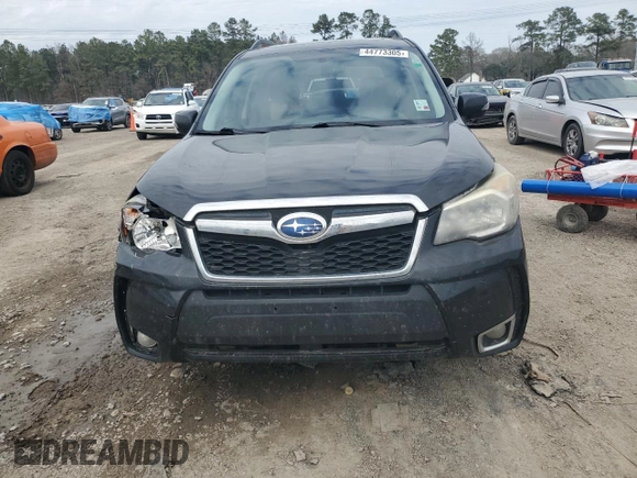 2014 Subaru Forester XT Touring with VIN JF2SJGMC2EH534565, listed as a Copart auction lot 44773305 with 142,537 mi miles and Salvage Title. Bid and sale history available at DreamBid. Image 5.