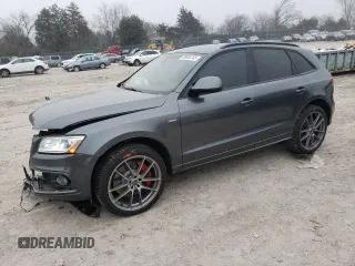 2016 Audi SQ5 Premium Plus with VIN WA1CCAFP3GA052445, listed as a Copart auction lot 88093745 with 101,744 mi miles and Salvage Title. Bid and sale history available at carsss.com. Image 1.