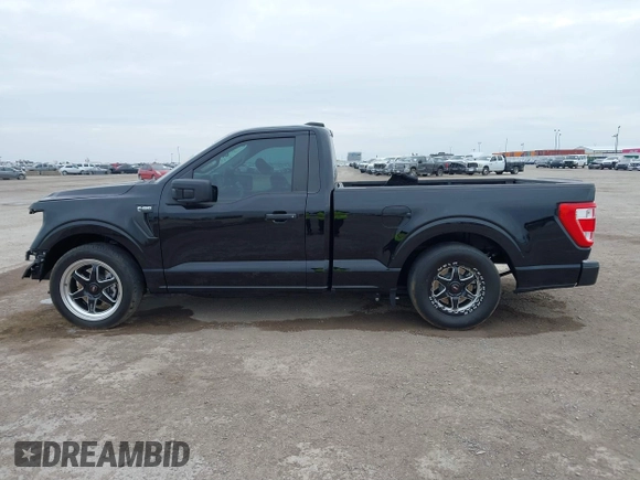 2023 Ford F-150 XL with VIN 1FTMF1C56PKF82536, listed as a IAAI auction lot 41453141 with 2,487 mi miles and . Bid and sale history available at carsss.com. Image 14.