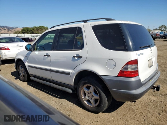 1999 Mercedes-Benz M-Class with VIN 4JGAB54E1XA136722, listed as a Copart auction lot 67978754 with 169,920 mi miles and Clean Title. Bid and sale history available at carsss.com. Image 2.