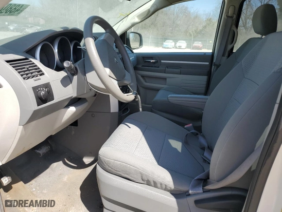 2010 Dodge Grand Caravan SE with VIN 2D4RN4DE7AR117655, listed as a Copart auction lot 48804955 with 65,610 mi miles and Clean Title. Bid and sale history available at carsss.com. Image 7.