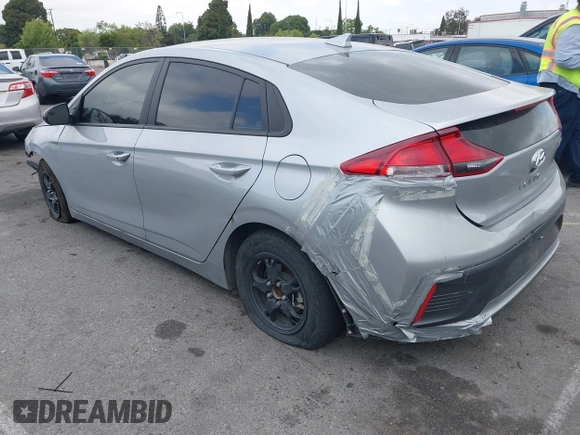 2022 Hyundai Ioniq Blue with VIN KMHC65LC2NU284905, listed as a IAAI auction lot 42193497 with 86,154 mi miles and . Bid and sale history available at DreamBid. Image 3.