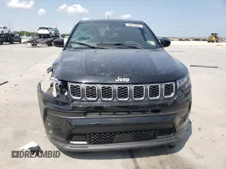 2024 Jeep Compass Sport with VIN 3C4NJDAN5RT136547, listed as a Copart auction lot 59249605 with 10,617 mi miles and Salvage title. Bid and sale history available at DreamBid. Image 5.