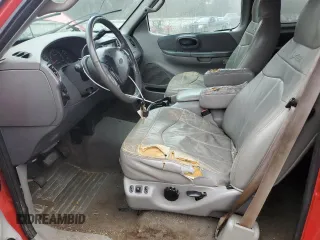 2000 Ford F-150 XL with VIN 1FTRX17L5YNA80337, listed as a Copart auction lot 45604435 with 0 mi miles and Salvage Title. Bid and sale history available at carsss.com. Image 7.
