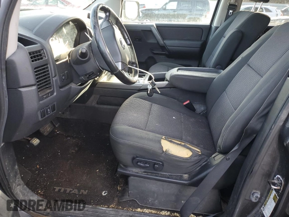 2012 Nissan Titan SV with VIN 1N6AA0EC9CN309653, listed as a Copart auction lot 85944054 with 146,956 mi miles and Salvage Title. Bid and sale history available at carsss.com. Image 7.