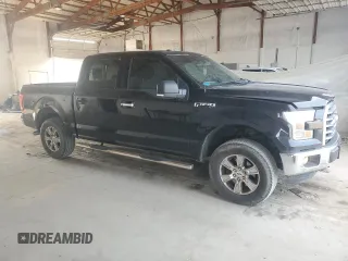 2015 Ford F-150 XLT with VIN 1FTEW1EF0FFA69722, listed as a Copart auction lot 59671695 with 189,690 mi miles and Salvage title. Bid and sale history available at DreamBid. Image 4.