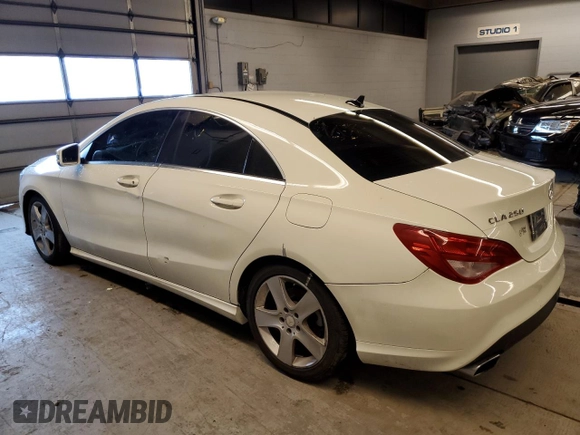 2015 Mercedes-Benz CLA 250 with VIN WDDSJ4GB1FN265340, listed as a Copart auction lot 49583103 with 121,659 mi miles and . Bid and sale history available at DreamBid. Image 2.