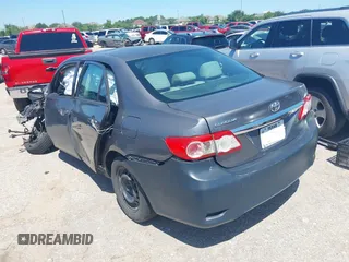 2012 Toyota Corolla L with VIN 5YFBU4EE9CP061625, listed as a IAAI auction lot 39590657 with 1 mi miles. Bid and sale history available at carsss.com. Image 3.
