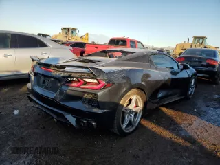 2020 Chevrolet Corvette 3LT with VIN 1G1Y83D40L5119127, listed as a Copart auction lot 88551275 with 9,148 mi miles and Salvage Title. Bid and sale history available at carsss.com. Image 3.