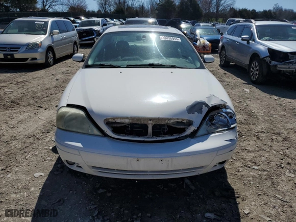 2005 Mercury Sable LS with VIN 1MEFM55S75A623735, listed as a Copart auction lot 50096945 with 136,646 mi miles and Clean Title. Bid and sale history available at carsss.com. Image 5.