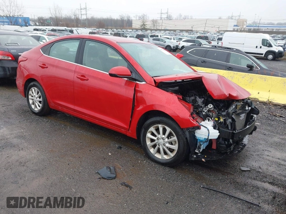2022 Hyundai Accent SE with VIN 3KPC24A69NE180546, listed as a IAAI auction lot 40977460 with 16,559 mi miles and . Bid and sale history available at carsss.com. Image 1.