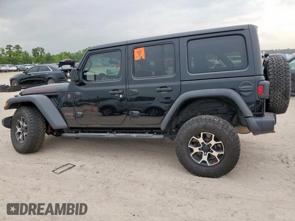 2020 Jeep Wrangler Unlimited Rubicon with VIN 1C4HJXFG9LW101973, listed as a Copart auction lot 60261365 with 61,097 mi miles and Clean title. Bid and sale history available at DreamBid. Image 2.