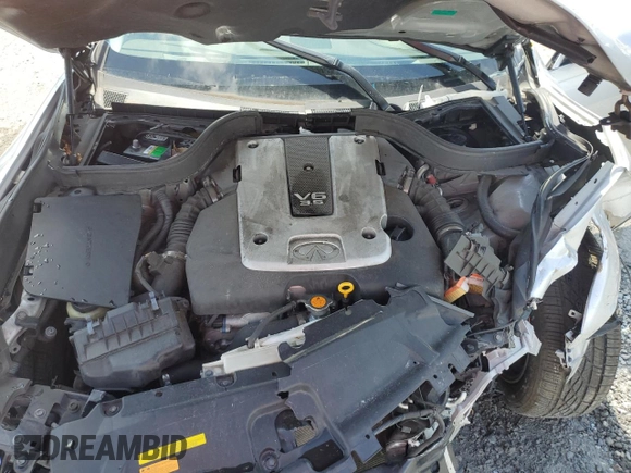 2008 Infiniti G35 Journey with VIN JNKBV61E78M211545, listed as a Copart auction lot 61828845 with Not provided miles and Salvage title. Bid and sale history available at DreamBid. Image 11.