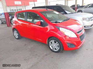 2014 Chevrolet Spark LS with VIN KL8CB6S95EC466446, listed as a IAAI auction lot 42033105 with 105,112 mi miles. Bid and sale history available at carsss.com. Image 1.