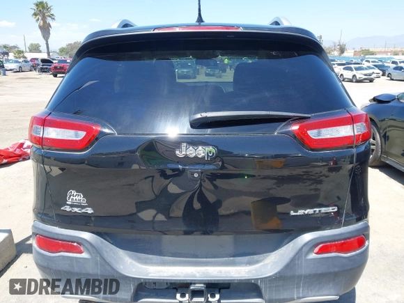 2014 Jeep Cherokee Limited with VIN 1C4PJMDB9EW210180, listed as a IAAI auction lot 41302037 with 75,177 mi miles and . Bid and sale history available at DreamBid. Image 16.