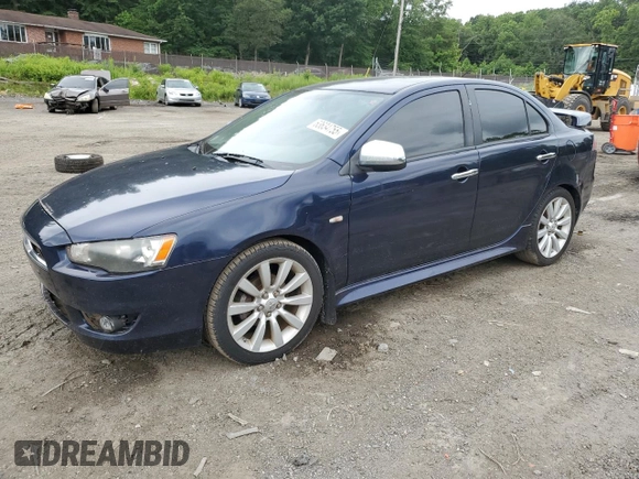 2014 Mitsubishi Lancer ES with VIN JA32U2FU2EU007839, listed as a Copart auction lot 63634755 with 202,877 mi miles and Salvage title. Bid and sale history available at DreamBid. Image 1.