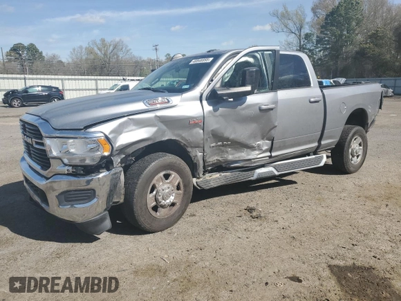 2020 Ram 2500 Big Horn with VIN 3C6UR5DJ2LG297531, listed as a Copart auction lot 48946995 with 74,197 mi miles and Salvage title. Bid and sale history available at DreamBid. Image 1.