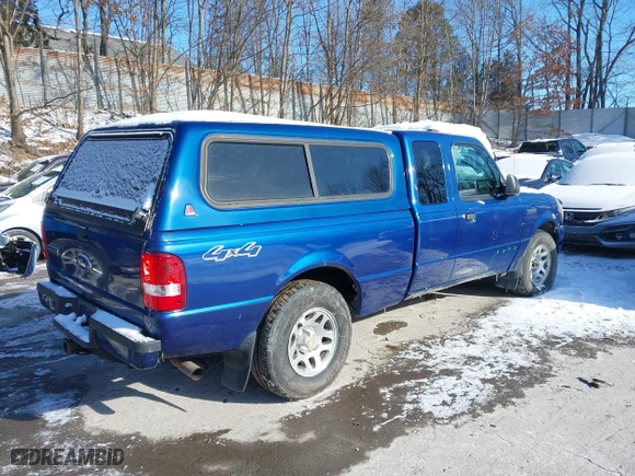 2011 Ford Ranger XLT with VIN 1FTLR4FE9BPA51147, listed as a IAAI auction lot 41351215 with 105,562 mi miles. Bid and sale history available at carsss.com. Image 4.