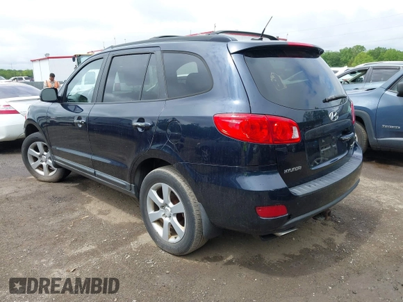 2009 Hyundai Santa Fe SE with VIN 5NMSH73E39H273478, listed as a IAAI auction lot 42216820 with 196,233 mi miles and . Bid and sale history available at DreamBid. Image 3.