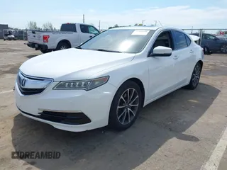 2016 Acura TLX V6 with VIN 19UUB2F30GA003060, listed as a IAAI auction lot 41901259 with 107,547 mi miles. Bid and sale history available at carsss.com. Image 17.
