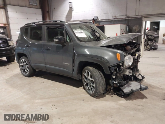 2022 Jeep Renegade Limited with VIN ZACNJDD15NPN81149, listed as a IAAI auction lot 41275483 with 32,154 mi miles and . Bid and sale history available at DreamBid. Image 1.