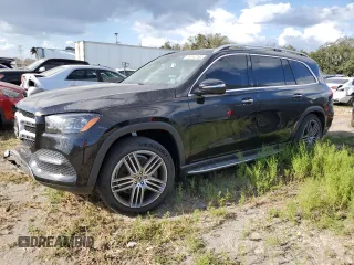 2020 Mercedes-Benz GLS with VIN 4JGFF5KE1LA093331, listed as a Copart auction lot 78142704 with 57,462 mi miles and Salvage Title. Bid and sale history available at carsss.com. Image 1.