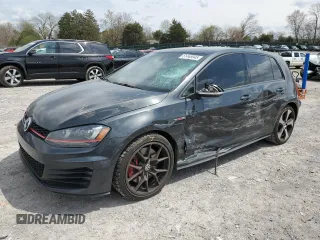 2015 Volkswagen Golf GTI Autobahn w/Performance Pkg with VIN 3VW447AU2FM067167, listed as a Copart auction lot 51449045 with 274,165 mi miles and Salvage Title. Bid and sale history available at carsss.com. Image 1.
