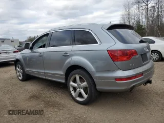 2007 Audi Q7 Premium Plus with VIN WA1EY74L67D091137, listed as a Copart auction lot 79354994 with 141,850 mi miles and Clean title. Bid and sale history available at DreamBid. Image 2.