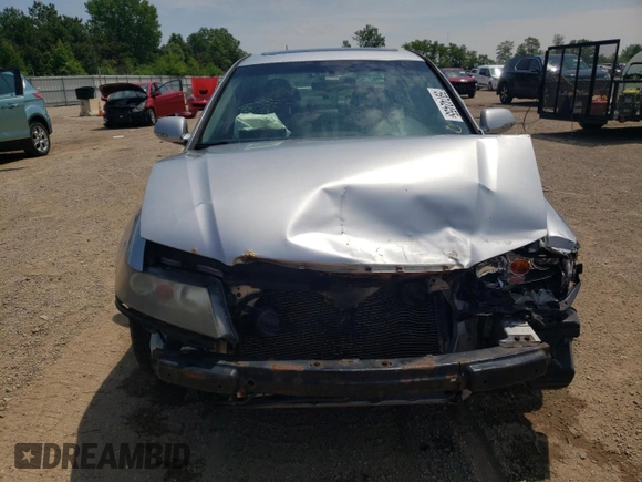 2004 Acura TSX with VIN JH4CL96804C038465, listed as a Copart auction lot 59742455 with 214,215 mi miles and Salvage title. Bid and sale history available at DreamBid. Image 5.