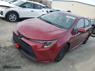 2023 Toyota Corolla LE with VIN 5YFB4MDE1PP054708, listed as a Copart auction lot 45407205 with 34,869 mi miles and Clean Title. Bid and sale history available at carsss.com. Image 1.
