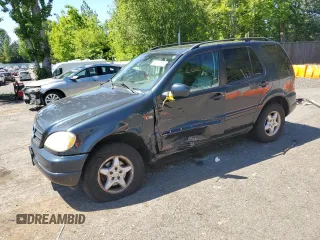 2001 Mercedes-Benz M 320/430/500 with VIN 4JGAB54E01A233546, listed as a Copart auction lot 55775535 with 185,527 mi miles and Salvage title. Bid and sale history available at DreamBid. Image 1.