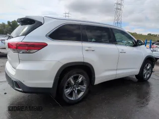 2018 Toyota Highlander Limited with VIN 5TDDZRFH5JS830030, listed as a Copart auction lot 60102625 with 106,589 mi miles and Salvage title. Bid and sale history available at DreamBid. Image 3.