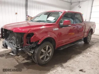 2015 Ford F-150 XLT w/HD Payload Pkg with VIN 1FTFW1EF1FKD80880, listed as a IAAI auction lot 40958352 with 114,911 mi miles. Bid and sale history available at carsss.com. Image 18.