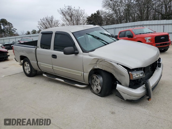 2006 Chevrolet Silverado 1500 LT1 with VIN 1GCEC19TX6Z267473, listed as a Copart auction lot 89146345 with 270,137 mi miles and Salvage Title. Bid and sale history available at DreamBid. Image 4.