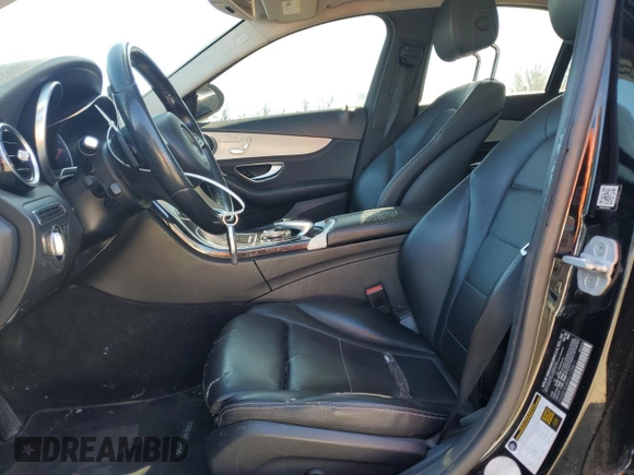 2016 Mercedes-Benz C 300 Luxury with VIN 55SWF4KB0GU105811, listed as a Copart auction lot 50786015 with 121,280 mi miles and Salvage Title. Bid and sale history available at carsss.com. Image 7.