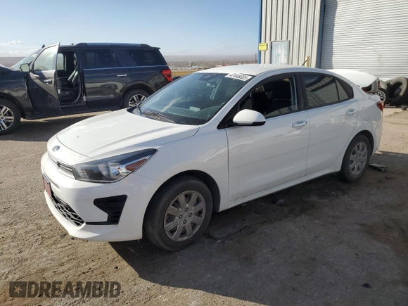 2021 Kia Rio LX with VIN 3KPA24AD2ME425093, listed as a Copart auction lot 47446655 with 62,306 mi miles and Salvage Title. Bid and sale history available at carsss.com. Image 1.