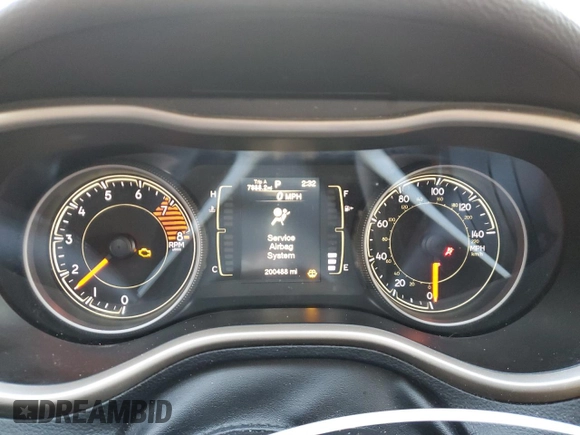 2017 Jeep Cherokee Latitude with VIN 1C4PJLCS8HW578740, listed as a Copart auction lot 43763215 with 200,488 mi miles and Salvage Title. Bid and sale history available at carsss.com. Image 9.