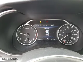 2021 Nissan Maxima SV with VIN 1N4AA6CV4MC513807, listed as a Copart auction lot 48571005 with 77,380 mi miles and Salvage Title. Bid and sale history available at carsss.com. Image 9.